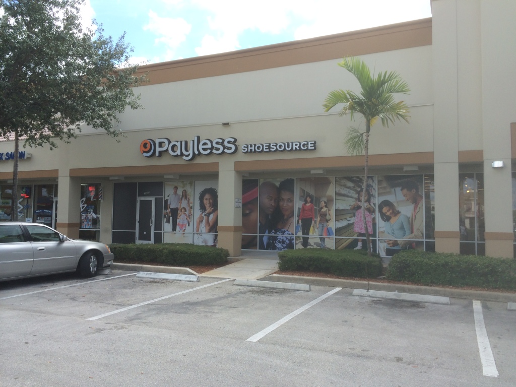 Payless Store Front Graphics